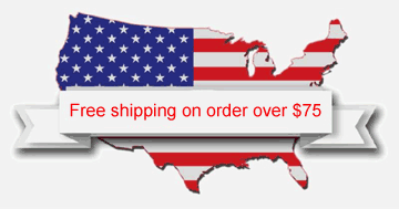 Free shipping on orders of $75 or more