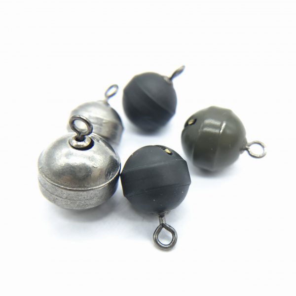 40Pcs Fishing Weights Drop Shot Weights Kit Round Cannonball Weights  Casting Fishing Sinkers Bass Wacky Fishing rig Tackle - AliExpress